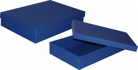 pudełko 35x24x7 niebieskie