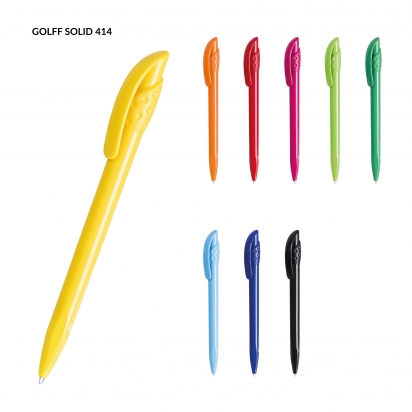 Długopis plastikowy Golff SOLID
