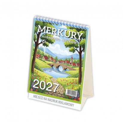 Kalendarz biurowy MERKURY