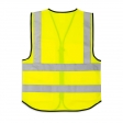 Kamizelka odblaskowa hi-vis plus , z kieszonkami