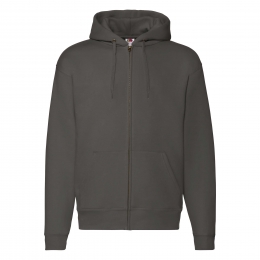 męska bluza premium hooded sweat jacket | fruit of the loom