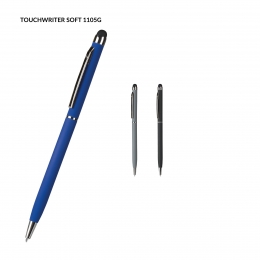 Długopis metalowy Touch Writer Soft z gumka do ekranów dotykowych