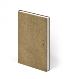 Kalendarz książkowy oprawa ekologiczna papierowa - bambus