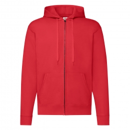męska bluza classic hooded sweat jacket | fruit of the loom