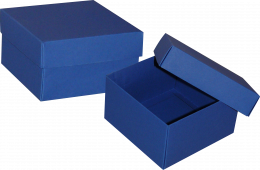 pudełko 12x12x7 niebieskie